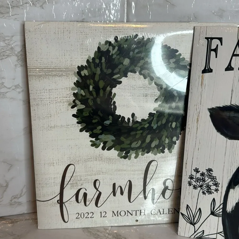 Farm life 2024 calendar bundle for crafting